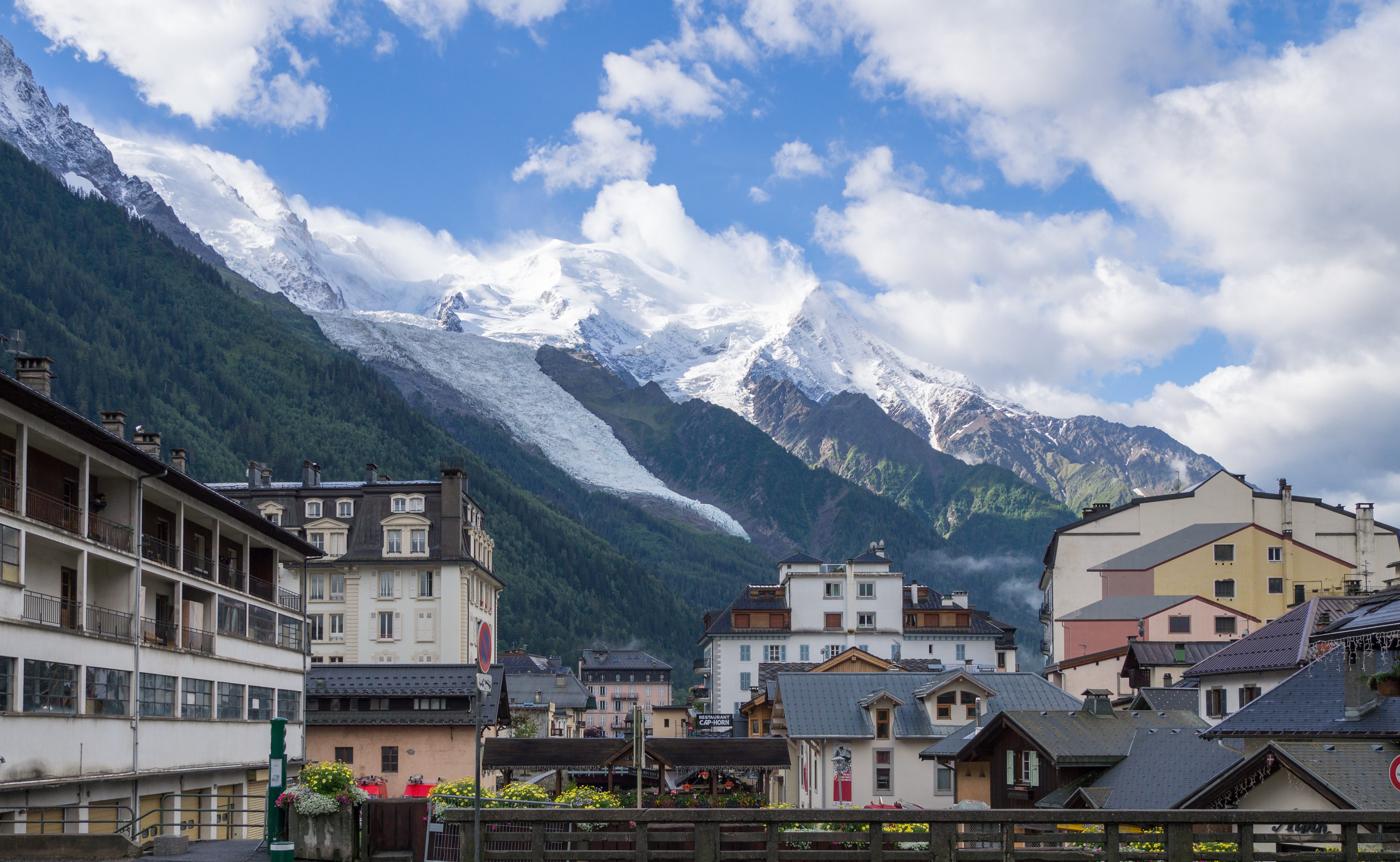 Mont Blanc depuis Chamonix