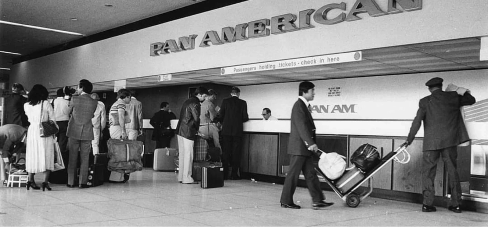 Pan Am Worldport à JFK, archive aviation